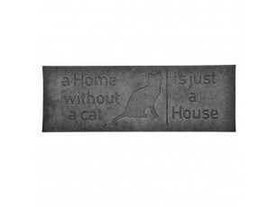 Rohožka  Home without cat ...