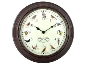 Hodiny so zvukom vtákov